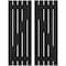 Ekena Millwork Americraft 5-Board (2 Batten) Wood Spaced Board-n-Batten Shutters w/ Z-Bar, ARW102SB519X77BLH, PR ARW102SB519X77BLH - alternate 1